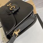 Gucci Horsebit 1955 Shoulder Bag Black Leather - Image 2