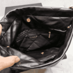 Chanel 22 Leather Handbag Black - Image 3