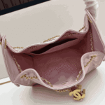 Chanel 25 Small Grained Leather Handbag Pink - Image 4