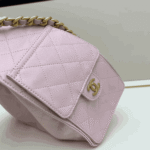 Chanel 25 Small Grained Leather Handbag Pink - Image 8
