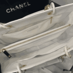 Chanel Bolsa Grand Tote Bag White - Image 4