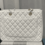 Chanel Bolsa Grand Tote Bag White - Image 5