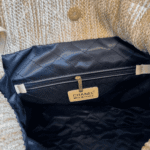 Chanel 22 Straw Handbag Gold-Tone Metal - Image 6