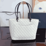 Chanel Large Cambon Tote Bag Black & White - Image 4