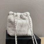 Chanel 22 Mini Fleece Handbag Creamy White - Image 6