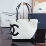 Chanel Large Cambon Tote Bag Black & White - Image 5