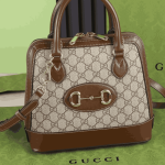 Gucci Horsebit 1955 Shoulder Bag Brown GG Canvas - Image 8