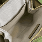 Gucci Horsebit 1955 Mini Bag Beige White Canvas - Image 3