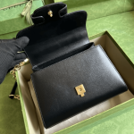Gucci Horsebit 1955 Shoulder Bag Black Leather - Image 6