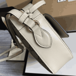 Gucci Horsebit 1955 Shoulder Bag Beige White GG Canvas - Image 3