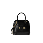 Gucci Horsebit 1955 Shoulder Bag Black Leather