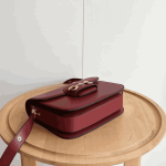 Gucci Horsebit 1955 Shoulder Bag Red Leather - Image 2