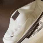 Gucci Horsebit 1955 Mini Shoulder Bag Brown Canvas - Image 6