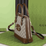 Gucci Horsebit 1955 Shoulder Bag Brown GG Canvas - Image 2