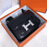 Hermès Constance 19 Shiny Black Luxury Handbag - Image 5