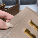 Hermès Constance To Go Epsom Leather Wallet Etoupe - Image 5