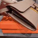 Hermès Constance To Go Epsom Leather Wallet Etoupe - Image 7