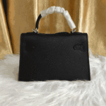 Hermès Kelly Mini Epsom Leather Handbag Black - Image 5