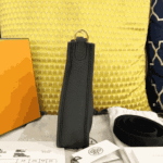 Hermès Evelyne Amazone Clemence Leather Crossbody Bag Noir - Image 4