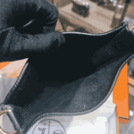 Hermès Evelyne Amazone Clemence Leather Crossbody Bag Noir - Image 2