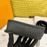 Hermès Evelyne Amazone Clemence Leather Crossbody Bag Noir - Image 6