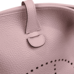 Hermès Evelyne Clemence Leather Crossbody Bag Mauve Sylvestre - Image 3