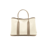 Hermès Garden Party 30 Canvas & Leather Tote Bag Etoupe
