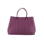 Hermès Garden Party 30 Leather Tote Bag Purple