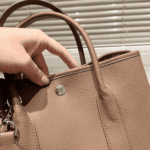 Hermès Garden Party 30 Canvas & Leather Tote Bag Brown - Image 5