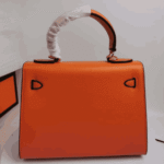 Hermès Kelly 25 Togo Leather Handbag Orange - Image 5