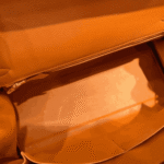 Hermès Kelly 28 Epsom Leather Handbag Orange Gold Hardware - Image 3