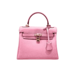 Hermès Kelly 28 Sellier Leather Handbag Rose Pink
