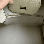 Hermès Kelly 30 Luxury Leather Handbag Off-White - Image 2