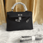 Hermès Kelly Mini Epsom Leather Handbag Black - Image 3