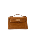 Hermès Kelly Pochette Mississippi Tabac Camel Luxury Handbag