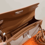 Hermès Kelly Dépêches Pouch Toile Barenia Fauve - Image 5
