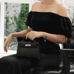 Hermès Mini Kelly Matte Alligator Leather Handbag Black - Image 4