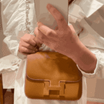 Hermès Mini Constance Epsom Leather Handbag Brown - Image 5