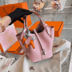 Hermès Picotin Lock 18 Handbag Rose Sakura 18cm - Image 3