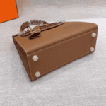 Hermès Sellier Kelly 25 Epsom Leather Handbag Brown - Image 3