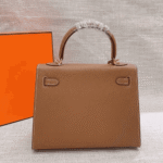 Hermès Sellier Kelly 25 Epsom Leather Handbag Brown - Image 6