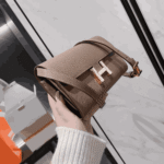 Hermès Constance To Go Epsom Leather Wallet Etoupe - Image 8