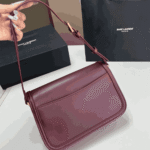 Saint Laurent Solferino Mini Box Leather Shoulder Bag Red - Image 3