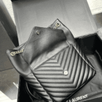 Saint Laurent Joe Backpack Black Quilted Leather - Image 9