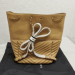 Saint Laurent Joe Backpack Beige Quilted Leather - Image 2