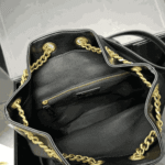 Saint Laurent Joe Backpack Black Quilted Leather - Image 8