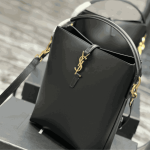Saint Laurent Le 37 Bucket Bag Black Leather - Image 5