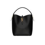 Saint Laurent Le 37 Bucket Bag Black Leather