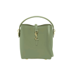 Saint Laurent Le 37 Mini Shiny Leather Bag Green