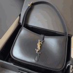 Saint Laurent Le 5 À 7 Hobo Bag Black Leather - Image 3